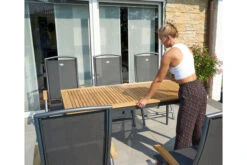 HARTMAN Silencio Ausziehtisch, Xerix/natur, Alu/Teak, 160/220x90cm, Butterfly-Auszug, FSC Teak -Kettler Verkäufe 22443 9.jpg