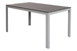 VILLANA Esstischgarnitur, Silber/schwarz, Alu/Holzimitat/Textil, Tisch 150x90cm, 4 Multipositionssessel -Kettler Verkäufe 22559 09.jpg