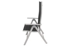 VILLANA Esstischgarnitur, Silber/schwarz, Alu/Holzimitat/Textil, Tisch 150x90cm, 4 Multipositionssessel -Kettler Verkäufe 22559 16.jpg