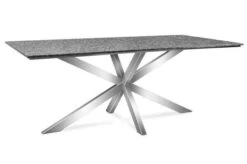 OUTFLEXX Esstischgarnitur, Silber/taupe, Edelstahl/Granit/Textil, 200x100 Cm, 6 Stühle, Padded, Armlehnen Aus FSC-Teak -Kettler Verkäufe 22800 02.JPG