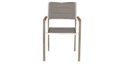 OUTFLEXX Esstischgarnitur, Silber/taupe, Edelstahl/Granit/Textil, 200x100 Cm, 6 Stühle, Padded, Armlehnen Aus FSC-Teak -Kettler Verkäufe 22800 08.jpg