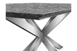 OUTFLEXX Esstischgarnitur, Silber/schwarz, Edelstahl/Granit/Rope, 200x100 Cm, 6 Freischwinger, Armlehnen Aus FSC-Teak -Kettler Verkäufe 22802 06.JPG