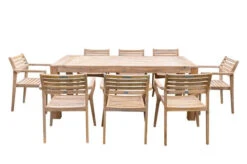 OUTFLEXX Sitzgruppe, Natur/grau, Akazie/Geflecht, Tisch 200 X 100 Cm, 8 Personen -Kettler Verkäufe 22803 8.jpg