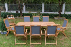 OUTFLEXX Sitzgruppe, Natur/grau, Akazie/Textilene, Ausziehtisch 150/200 X 90 Cm, 8 Multipo 5-fach -Kettler Verkäufe 22810 6.jpg