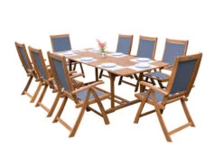 OUTFLEXX Sitzgruppe, Natur/grau, Akazie/Textilene, Ausziehtisch 150/200 X 90 Cm, 8 Multipo 5-fach -Kettler Verkäufe 22810 9.jpg