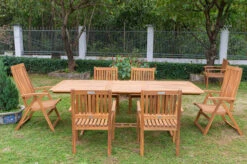 OUTFLEXX Sitzgruppe, Natur, Akazie, Ausziehtisch 180/240 X 100 Cm, 2 Multipo, 4 Armlehnensessel -Kettler Verkäufe 22833 7.jpg