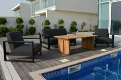 OUTFLEXX Loungemöbel, Sooty, Alu/Sunbrella/recyceltes Teakholz, 4 Personen, Loungetisch 160x90 Cm -Kettler Verkäufe 22837 3.jpg