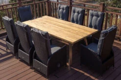 OUTFLEXX Esstischgarnitur, Edelstahl/Teakholz, Tisch 220x100cm, 8 Diningsessel, A-Gestell -Kettler Verkäufe 22887 8.jpg