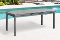 STERN New Top Esstischgarnitur, Graphit, Alu / Glas / Textil, Tisch 180/240x100cm, 6 Klappsessel 14 STERN New Top Esstischgarnitur, Graphit, Alu / Glas / Textil, Tisch 180/240x100cm, 6 Klappsessel -Kettler Verkäufe 22999 3.jpg