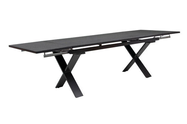 KETTLER BasicPlus Esstischgarnitur, Anthrazit, Alu / Spraystone / Textil, Tisch 180/280x100cm, 10 Multipositionssessel 6 KETTLER BasicPlus Esstischgarnitur, Anthrazit, Alu / Spraystone / Textil, Tisch 180/280x100cm, 10 Multipositionssessel – Bild 4