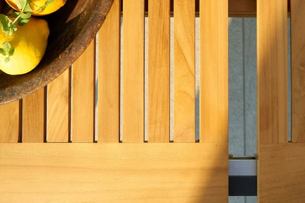 HARTMAN Silencio / RaffaeloSitzgruppe, Xerix/natur, Alu/Teak, 6 Dining Sessel, 2 Multipo, 160/220x90cm, FSC-Teak Armlehnen 9 HARTMAN Silencio / RaffaeloSitzgruppe, Xerix/natur, Alu/Teak, 6 Dining Sessel, 2 Multipo, 160/220x90cm, FSC-Teak Armlehnen – Bild 7