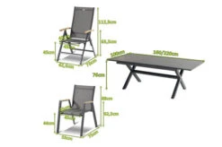 HARTMAN Xanadu / Aruba Sitzgruppe, Xerix/natur, Alu/Teak/Glaskeramik, 2 Dining Sessel, 6 Multipo, 160/220x100cm, FSC-Teak Armlehnen -Kettler Verkäufe 23273 mass.jpg