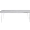 OUTFLEXX Esstisch, Weiß/grau, Alu/Glas In Keramikoptik, 220x100 Cm -Kettler Verkäufe 23341 4.jpg