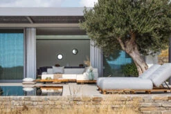 OUTFLEXX Icon Ecklounge, Natte/natur, Alu/Teak/Sunbrella, 4-5 Personen, Inkl. Loungetisch, Seitenablage Aus Teak -Kettler Verkäufe 23403 11.jpg