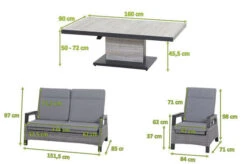 SIENA GARDEN Solea/Bellani Dining Lounge, Anthrazit/grau/blau, Alu/Gardino®-Geflecht/Keramik, Für 4 Personen, 160 X 90 X 50-72cm, Stufenlos Verstellbar -Kettler Verkäufe 23748 05.jpg