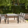 SIENA GARDEN Carlos/Velia Dining Set, Anthrazit/grau, Alu/Ranotex®-Gewebe/Keramik, 220 X 100cm, Inkl. 6 Diningsessel 2 SIENA GARDEN Carlos/Velia Dining Set, Anthrazit/grau, Alu/Ranotex®-Gewebe/Keramik, 220 X 100cm, Inkl. 6 Diningsessel -Kettler Verkäufe 23774 01.jpg