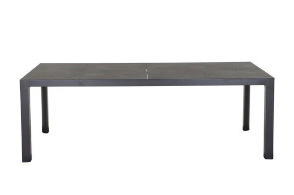 SIENA GARDEN Carlos/Amira Dining Set, Anthrazit/grau, Alu/Gardino®-Geflecht/Keramik, 220 X 100cm, Inkl. 6 Diningsessel, Verstellbar 5 SIENA GARDEN Carlos/Amira Dining Set, Anthrazit/grau, Alu/Gardino®-Geflecht/Keramik, 220 X 100cm, Inkl. 6 Diningsessel, Verstellbar – Bild 3