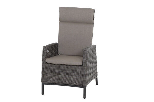 SIENA GARDEN Carlos/Amira Dining Set, Anthrazit/grau, Alu/Gardino®-Geflecht/Keramik, 220 X 100cm, Inkl. 6 Diningsessel, Verstellbar 6 SIENA GARDEN Carlos/Amira Dining Set, Anthrazit/grau, Alu/Gardino®-Geflecht/Keramik, 220 X 100cm, Inkl. 6 Diningsessel, Verstellbar – Bild 4