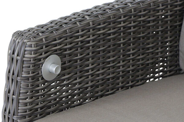 SIENA GARDEN Carlos/Amira Dining Set, Anthrazit/grau, Alu/Gardino®-Geflecht/Keramik, 220 X 100cm, Inkl. 6 Diningsessel, Verstellbar 16 SIENA GARDEN Carlos/Amira Dining Set, Anthrazit/grau, Alu/Gardino®-Geflecht/Keramik, 220 X 100cm, Inkl. 6 Diningsessel, Verstellbar – Bild 14