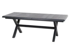 SIENA GARDEN Messina/Corido Dining Set, Anthrazit, Alu/Geflecht/Keramik, 200-260 X 100 Cm, Inkl. 4 Diningsessel -Kettler Verkäufe 23806 3.jpg