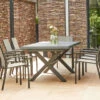 SIENA GARDEN Messina/Velia Dining Set, Anthrazit/grau, Alu/Ranotex®-Gewebe/Keramik, 200-260x100, Inkl. 8 Diningsessel 1 SIENA GARDEN Messina/Velia Dining Set, Anthrazit/grau, Alu/Ranotex®-Gewebe/Keramik, 200-260x100, Inkl. 8 Diningsessel -Kettler Verkäufe 23810 1.jpg