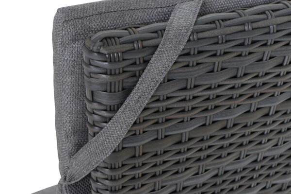 SIENA GARDEN Messina/Solea Dining Set, Anthrazit/blau, Alu/Gardino®-Geflecht/Keramik, 200-260x100 Cm, Inkl. 6 Diningsessel, Stufenlos Verstellbar 12 SIENA GARDEN Messina/Solea Dining Set, Anthrazit/blau, Alu/Gardino®-Geflecht/Keramik, 200-260x100 Cm, Inkl. 6 Diningsessel, Stufenlos Verstellbar – Bild 10