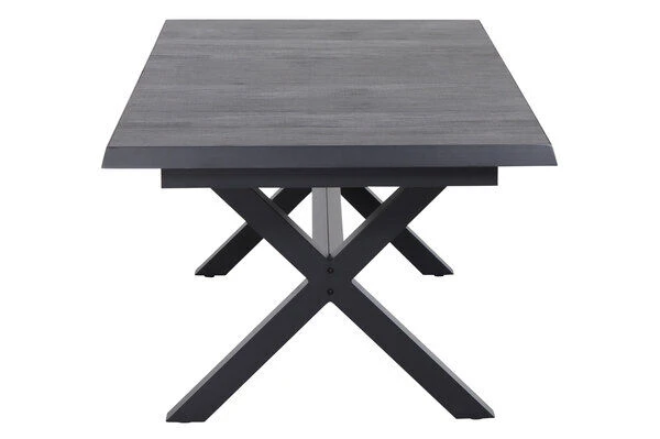 SIENA GARDEN Messina/Solea Dining Set, Anthrazit/blau, Alu/Gardino®-Geflecht/Keramik, 200-260x100 Cm, Inkl. 6 Diningsessel, Stufenlos Verstellbar 16 SIENA GARDEN Messina/Solea Dining Set, Anthrazit/blau, Alu/Gardino®-Geflecht/Keramik, 200-260x100 Cm, Inkl. 6 Diningsessel, Stufenlos Verstellbar – Bild 14