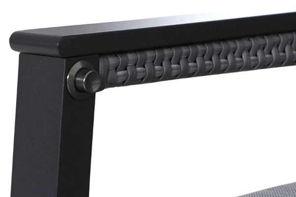 SIENA GARDEN Messina/Solea Dining Set, Blau/anthrazit, Alu/Gardino®-Geflecht/Keramik, 200-260x100, Inkl. 6 Diningsessel, Stufenlos Verstellbar 12 SIENA GARDEN Messina/Solea Dining Set, Blau/anthrazit, Alu/Gardino®-Geflecht/Keramik, 200-260x100, Inkl. 6 Diningsessel, Stufenlos Verstellbar – Bild 10