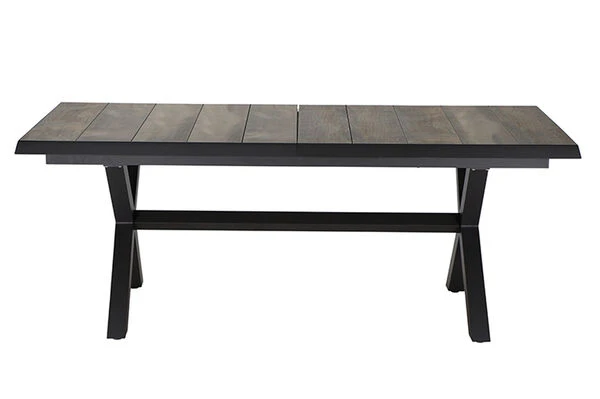 SIENA GARDEN Sincro/Valencia Dining Set, Anthrazit/grau, Alu/Textilgewebe/Keramik, 200-260x103cm, Inkl. 8 Diningsessel, Stufenlos Verstellbar 15 SIENA GARDEN Sincro/Valencia Dining Set, Anthrazit/grau, Alu/Textilgewebe/Keramik, 200-260x103cm, Inkl. 8 Diningsessel, Stufenlos Verstellbar – Bild 13