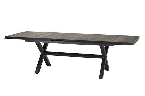 SIENA GARDEN Sincro/Valencia Dining Set, Anthrazit/grau, Alu/Textilgewebe/Keramik, 200-260x103cm, Inkl. 8 Diningsessel, Stufenlos Verstellbar 18 SIENA GARDEN Sincro/Valencia Dining Set, Anthrazit/grau, Alu/Textilgewebe/Keramik, 200-260x103cm, Inkl. 8 Diningsessel, Stufenlos Verstellbar – Bild 16