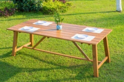 OUTFLEXX Esstischgarnitur, Natur/grau, FSC-Akazienholz/Textilene, 220x100 Cm, 8 Multipositionssessel, Geölt -Kettler Verkäufe 23881 08.jpg