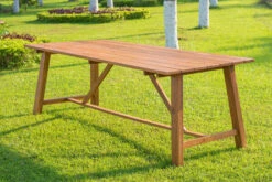 OUTFLEXX Esstischgarnitur, Natur/grau, FSC-Akazienholz/Textilene, 220x100 Cm, 8 Multipositionssessel, Geölt -Kettler Verkäufe 23881 09.jpg