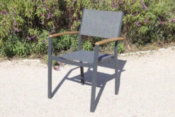 VILLANA Esstischgarnitur, Anthrazit/grau, Alu/ FSC-Akazienholz, Ausziehtisch 150/200 Cm, 6 Stapelstühle -Kettler Verkäufe 23910 06.jpg