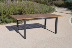 VILLANA Esstischgarnitur, Anthrazit/grau, Alu/ FSC-Akazienholz, Ausziehtisch 150/200 Cm, 6 Stapelstühle -Kettler Verkäufe 23910 12.jpg