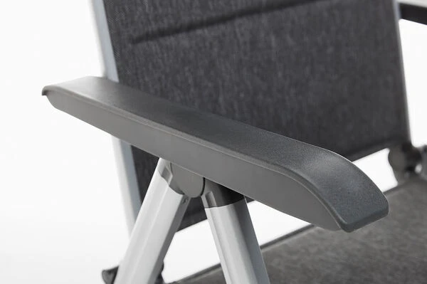 KETTLER Cubic/ Basic Plus Padded Esstischgarnitur, Silber/anthrazit, Alu/Textilene, Tisch 160x90 Cm, 6 Multipo 10 KETTLER Cubic/ Basic Plus Padded Esstischgarnitur, Silber/anthrazit, Alu/Textilene, Tisch 160x90 Cm, 6 Multipo – Bild 8