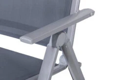 KETTLER Cubic Esstischgarnitur, Silber/anthrazit/grau, Alu/Textilene, Tisch 160x90 Cm, 6 Multipo -Kettler Verkäufe 28707 6.jpg