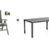 KETTLER Cubic/Altura Esstischgarnitur, Anthrazit, Alu/Kettalit/Textilene, 160x90 Cm, 6 Multipos -Kettler Verkäufe 28776 1.jpg