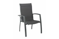 KETTLER Cubic/Legato Esstischgarnitur, Anthrazit, Alu/Kettalit/Textilene, 160x90 Cm, 4 Stapel/ 2 Multipos -Kettler Verkäufe 28784 3.jpg