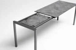 KETTLER Cubic/Basic Plus Padded Esstischgarnitur, Anthrazit, Alu/HPL/Textilene, 140/210x70 Cm, 6 Stapelsessel -Kettler Verkäufe 28841 08.jpg