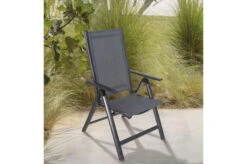 KETTLER Cubic Esstischgarnitur, Anthrazit/grau, Alu/HPL/Textilene, 140/210x70 Cm, 4 Multipos -Kettler Verkäufe 28860 06.jpg