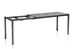 KETTLER Cubic Esstischgarnitur, Anthrazit/grau, Alu/HPL/Textilene, 140/210x70 Cm, 4 Multipos -Kettler Verkäufe 28860 09.jpg