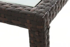 OUTFLEXX Esstisch, Braun-marmoriert, Polyrattan, 180x100cm, Weiße Innenliegendes Glasplatte -Kettler Verkäufe 2 10635.jpg