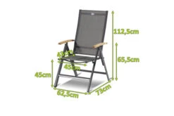 HARTMAN Aruba Multipositionssessel, Xerix/anthrazit, Alu/Textilene, Teakholz-Armlehnen -Kettler Verkäufe 2 13458.jpg