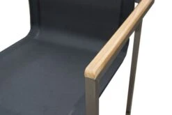 OUTFLEXX Gartensessel, Schwarz, Edelstahl/Textilene, Armlehnen Aus FSC-Teak, 56x67x88cm -Kettler Verkäufe 2 13499.jpg