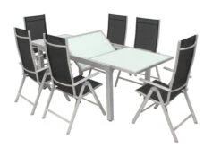 VILLANA Sitzgruppe, Silber/schwarz, Alu/Textil, Tisch 160/220 Cm, 6 Multipositionssessel -Kettler Verkäufe 2 13872.jpg