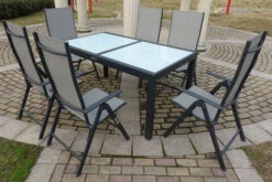 VILLANA Sitzgruppe, Anthrazit/grau, Alu/Textil, Tisch 160/220 Cm, 6 Multipositionssessel -Kettler Verkäufe 2 13891.jpg