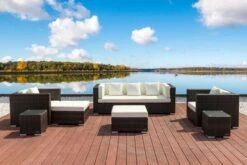 OUTFLEXX Loungemöbel-Set, Braun Marmoriert, Polyrattan, 6 Pers, Wasserfeste Kissenbox, Inkl. Beistelltisch -Kettler Verkäufe 2 16063 BOX B.jpg