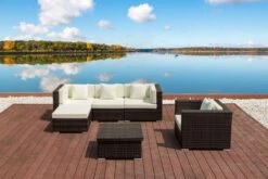 OUTFLEXX Loungemöbel-Set, Braun Marmoriert, Polyrattan, 5 Pers, Wasserfeste Kissenbox, Inkl. Loungetisch 13 OUTFLEXX Loungemöbel-Set, Braun Marmoriert, Polyrattan, 5 Pers, Wasserfeste Kissenbox, Inkl. Loungetisch -Kettler Verkäufe 2 16065 BOX D.jpg