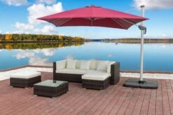 OUTFLEXX Loungemöbel-Set, Braun Marmoriert, 5 Pers, Polyrattan, Wasserfeste Kissenbox, Inkl. Beistelltisch -Kettler Verkäufe 2 16068 BOX B.jpg