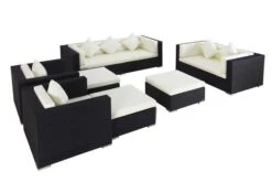 OUTFLEXX Loungemöbel-Set, Schwarz, Polyrattan, Für 9 Personen, Inkl. Kaffeetisch, Wasserfeste Kissenbox -Kettler Verkäufe 2 1716 BOX B.jpg
